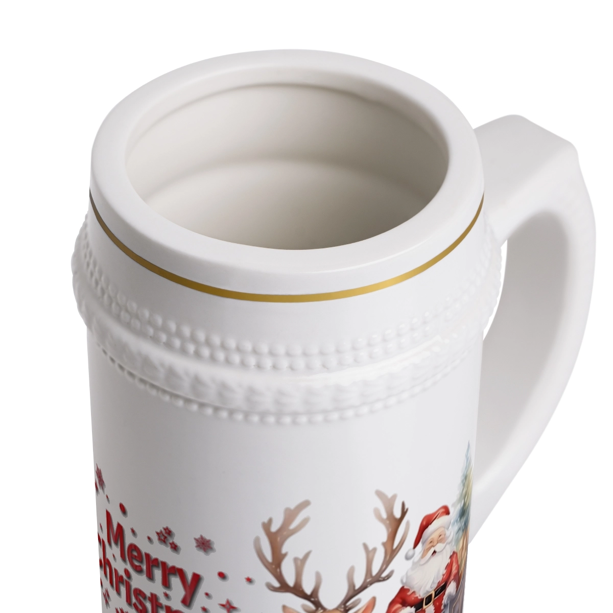 Christmas Mug, Gift for Family, Gift Fro Friend, Personalized Mug, Beer Stein Mug (ORCA Coatings) 32987