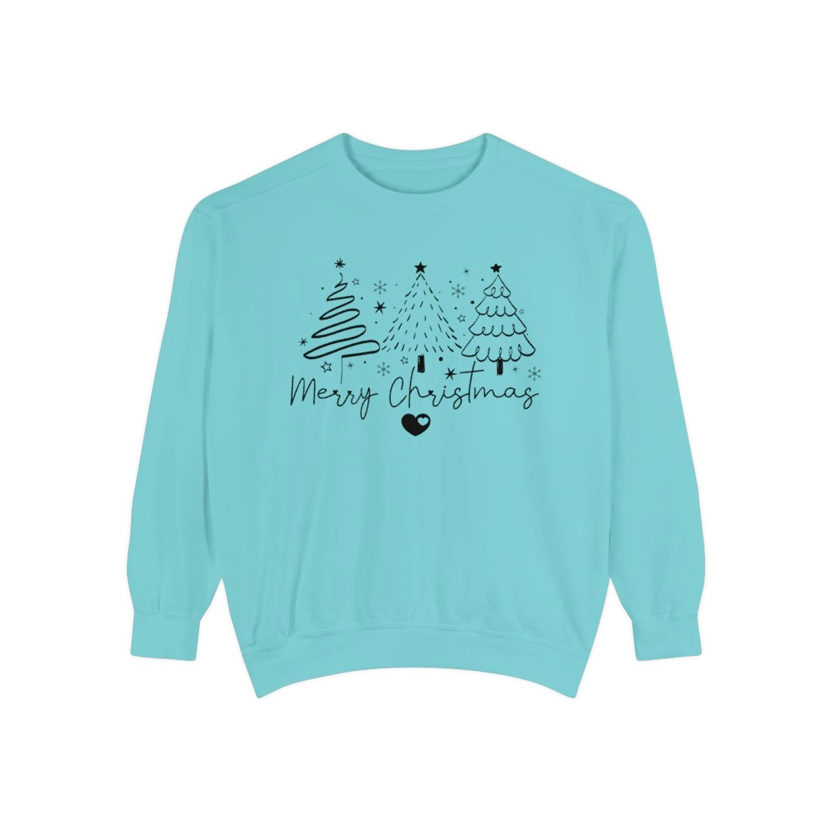 Ghost Sweatshirt, Funny Shirt, Merry Christmas Shirt, Unisex Garment-Dyed Sweatshirt (Comfort Colors®) 33416