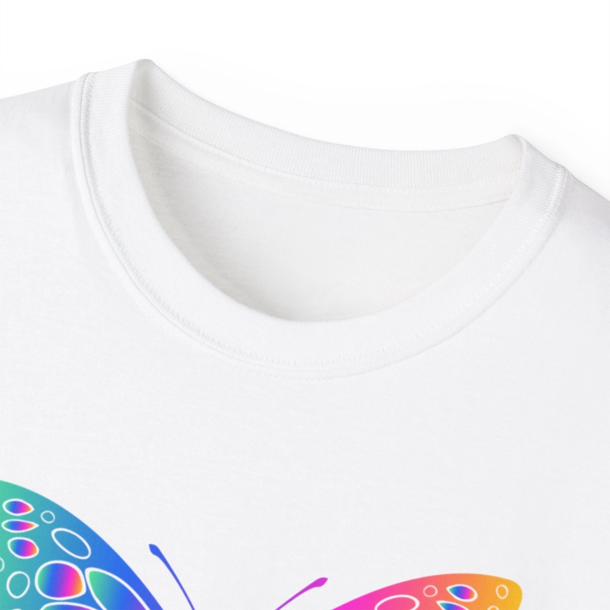 Just A Girl Who Love Butterflies ,Custom text, Custom photo, Unisex Ultra Cotton Tee (Gildan)  33687