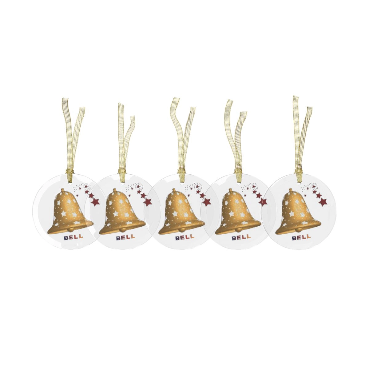 Bell Ornament, Christmas Ornament, Glass Ornaments (Generic brand) 32951