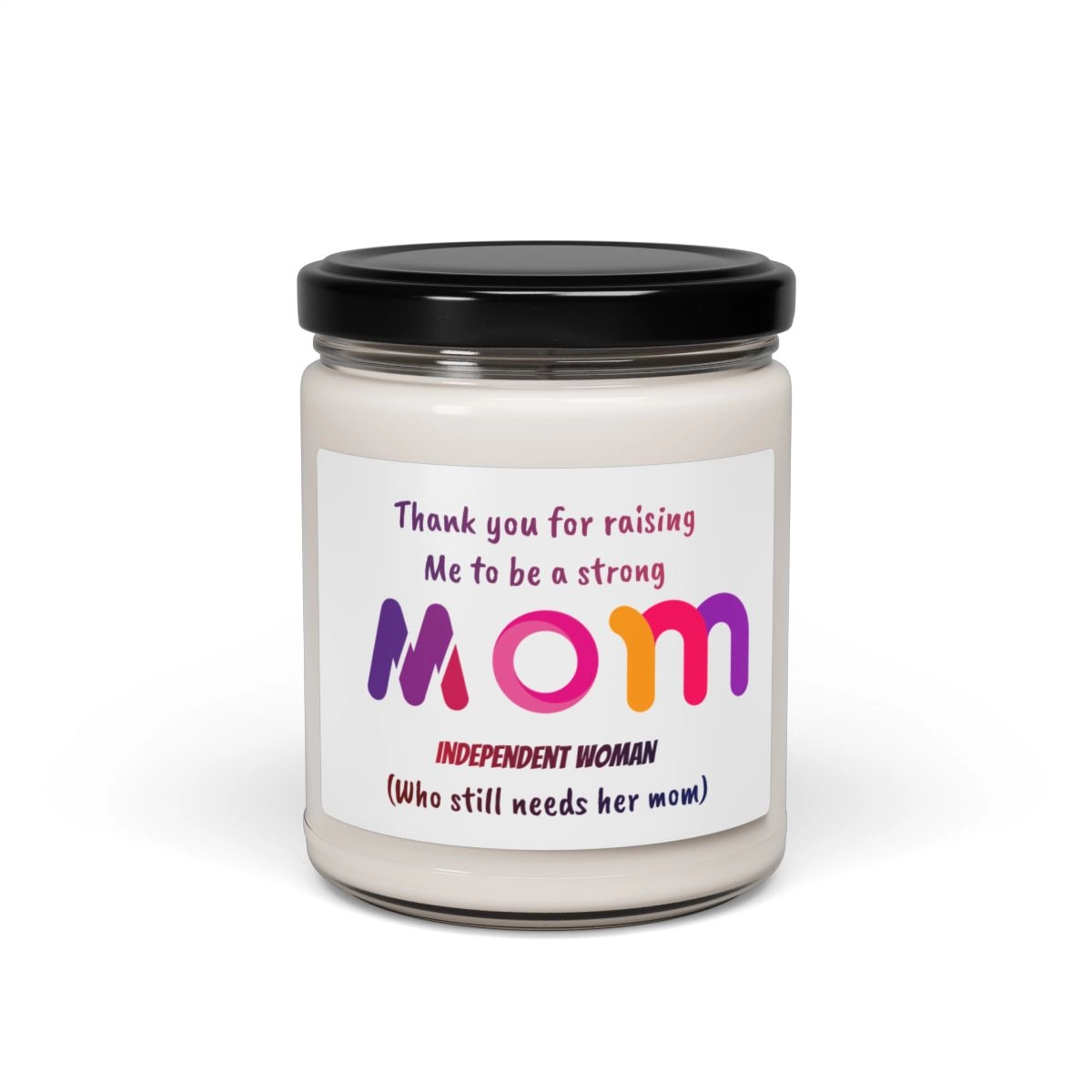 Gift for mothers Scented Soy Candle, 9oz (Lumient), mother day, custom name 🕯️