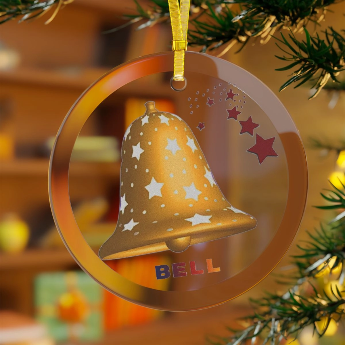 Bell Ornament, Christmas Ornament, Glass Ornaments (Generic brand) 32949