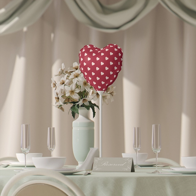 Balloons (Round and Heart-shaped), 6" (Generic brand) 31650