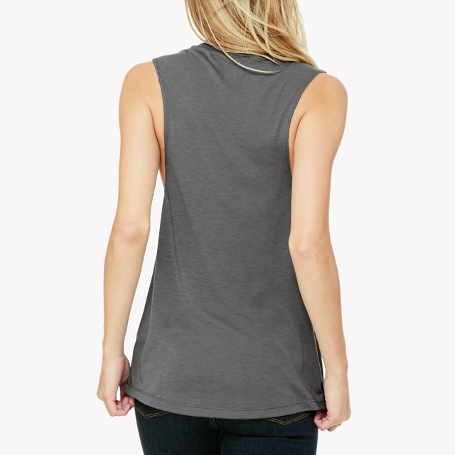 Women's Flowy Scoop Muscle Tank (Bella+Canvas) 32265