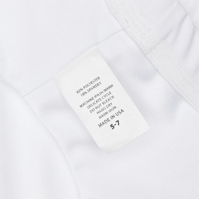 Girls' Swimsuit Crop Top (AOP) (Generic brand) 31783