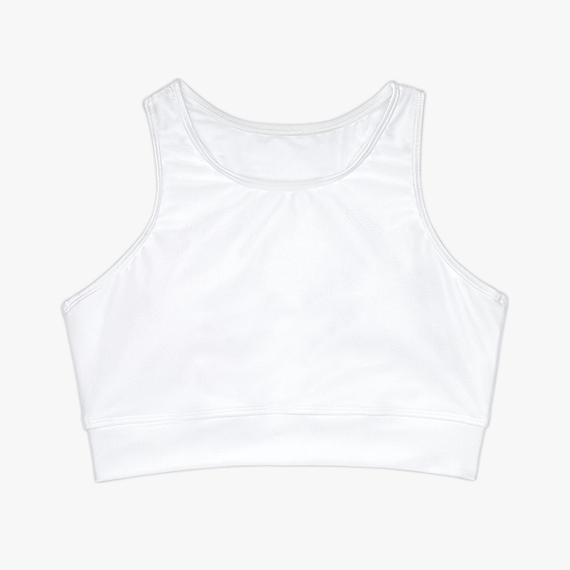 High Neck Crop Bikini Top (AOP) (Generic brand) 31698