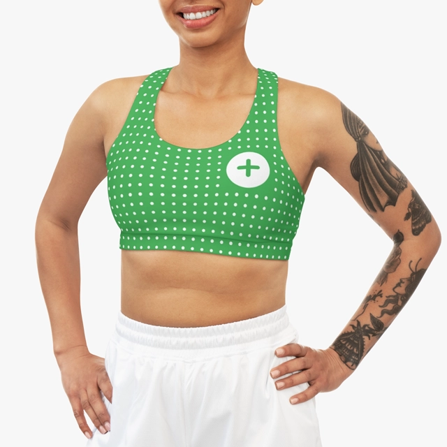 Seamless Sports Bra (AOP) (Generic brand)