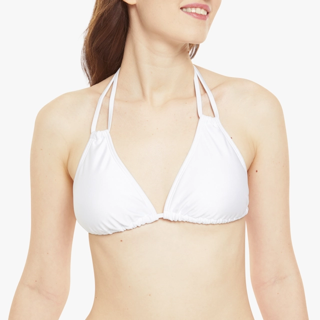 Strappy Triangle Bikini Top (AOP) (Generic brand) 31733