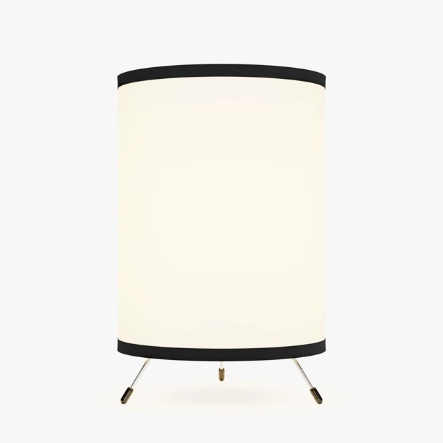 Tripod Lamp with High-Res Printed Shade, US\CA plug (Generic brand) 31454