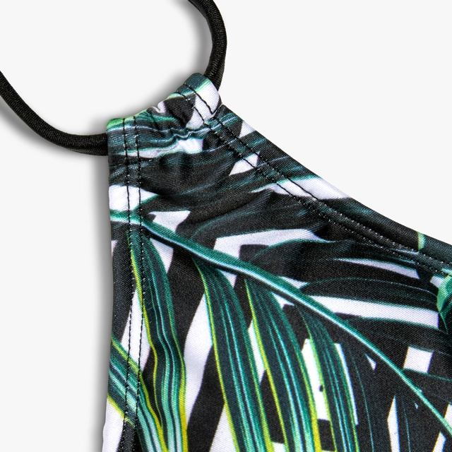 Strappy Triangle Bikini Top (AOP) (Generic brand) 31737