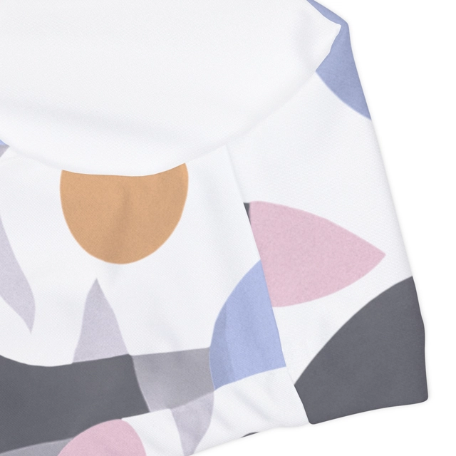 Girls' Swimsuit Crop Top (AOP) (Generic brand) 31785